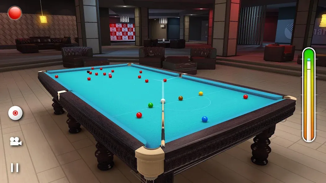 Real Snooker 3D взломанный APK — Без рекламы и разблокированы столы — скриншот 3
