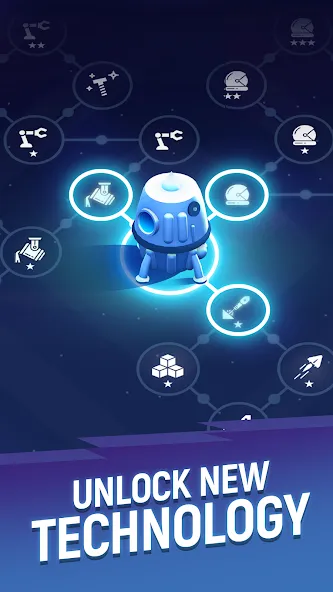 ExoMiner - Idle Miner Universe мод на Андроид: Безлимитные деньги и ресурсы — скриншот 5