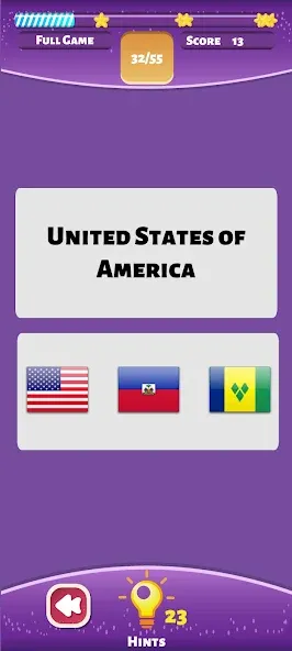 Скачать Country Flags World Quiz Game Mod APK — Открыты все флаги и уровни — скриншот 1 Скачать Country Flags World Quiz Game Mod APK — Открыты все флаги и уровни — скриншот 1