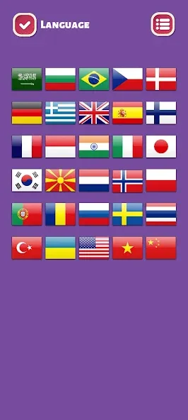 Скачать Country Flags World Quiz Game Mod APK — Открыты все флаги и уровни — скриншот 4 Скачать Country Flags World Quiz Game Mod APK — Открыты все флаги и уровни — скриншот 4