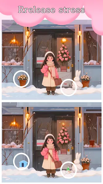 Differences: Spot a Difference — последняя версия с модом (Подсказки без ограничений и все уровни открыты) — скриншот 1