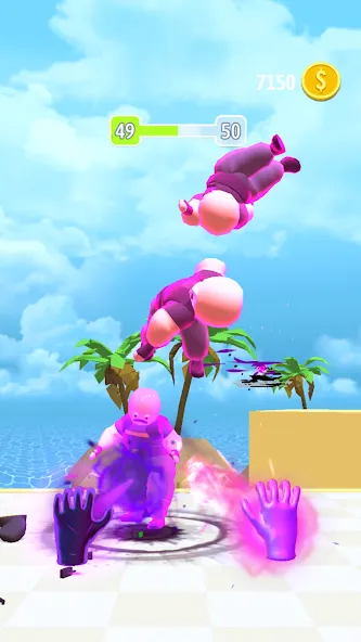 Elemental Gloves - Magic Power взломанный APK — Мощные стихийные перчатки без ограничений — скриншот 5