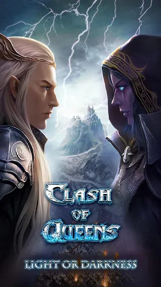Clash of Queens: Light or Dark — Безлимитные ресурсы и энергия, скачать мод APK — скриншот 1 Clash of Queens: Light or Dark — Безлимитные ресурсы и энергия, скачать мод APK — скриншот 1