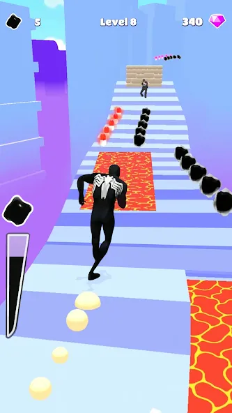 Symbiote Rush MOD APK скачать на Андроид — Безлимитные деньги и усиленные симбиоты — скриншот 1