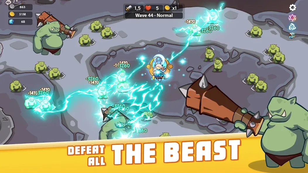 Empire Survivor: Idle Defense (Мод: Безлимитные ресурсы и усиленная защита) — скачать на Андроид — скриншот 2