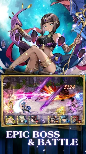 Rise of Summoner MOD APK скачать на Андроид — Безлимитные ресурсы и мощные герои — скриншот 2