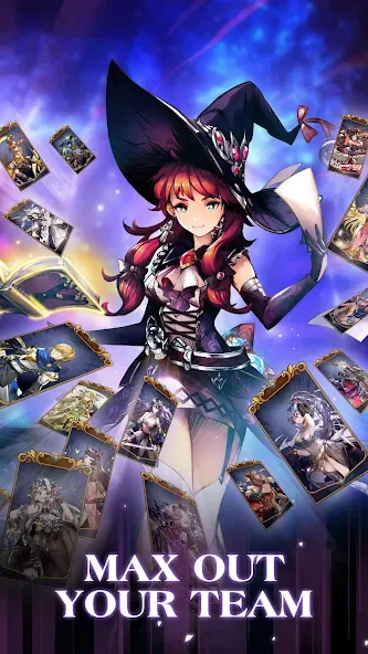 Rise of Summoner MOD APK скачать на Андроид — Безлимитные ресурсы и мощные герои — скриншот 4