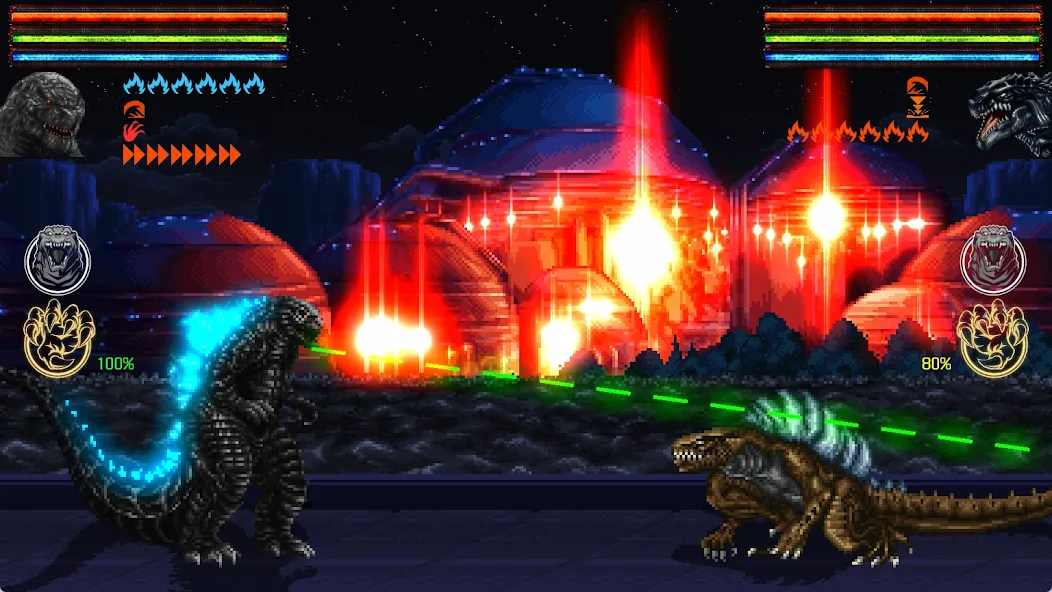 Godzilla: Omniverse на телефон — скачать мод: Безлимитные деньги и все монстры — скриншот 1 Godzilla: Omniverse на телефон — скачать мод: Безлимитные деньги и все монстры — скриншот 1