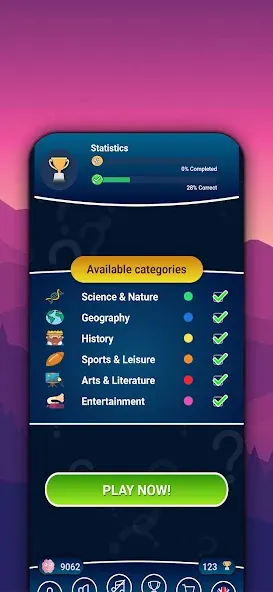 Millionaire Trivia Quiz бесплатно на Андроид — мод: Безлимитные подсказки и правильные ответы — скриншот 2