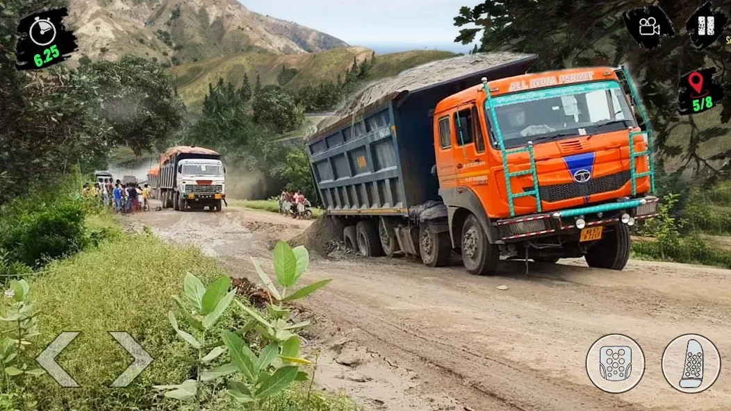 Cargo Truck Simulator Games 3D — Безлимитные деньги и топливо, скачать мод APK — скриншот 1