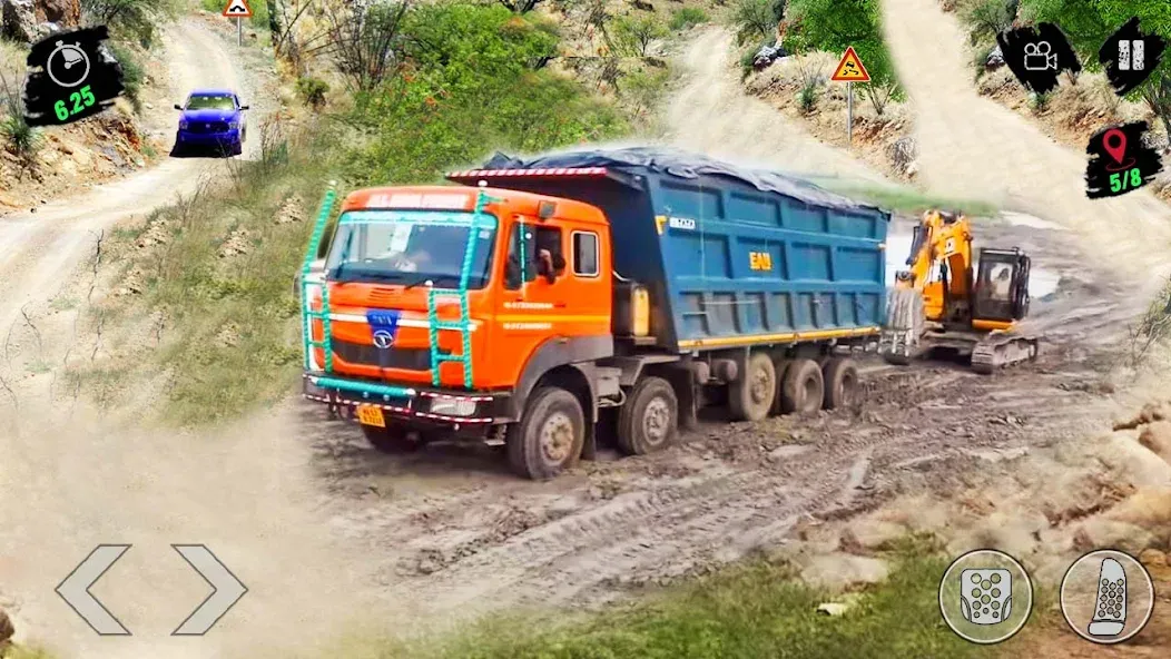 Cargo Truck Simulator Games 3D — Безлимитные деньги и топливо, скачать мод APK — скриншот 5