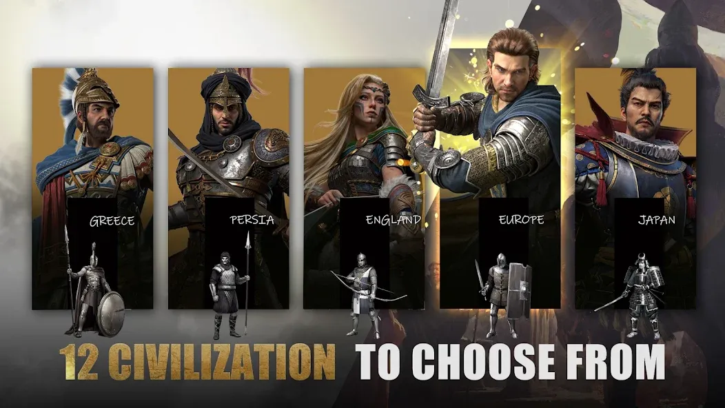 Epic Age взлом APK — Безлимитные ресурсы и ускоренное развитие — скриншот 1