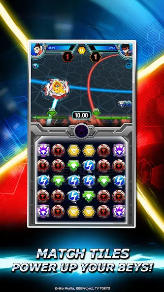 Скачать Beyblade Burst Rivals Mod APK — Безлимитные деньги и усиленные бейблейды — скриншот 3 Скачать Beyblade Burst Rivals Mod APK — Безлимитные деньги и усиленные бейблейды — скриншот 3