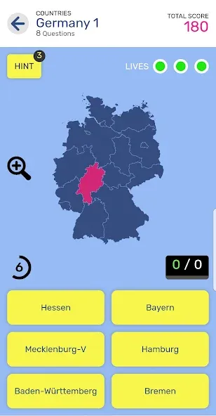 Map Quiz World Geography взлом APK — Открыты все карты и уровни — скриншот 2