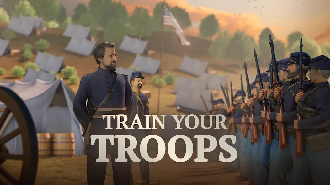Скачать War and Peace: Civil War мод — Безлимитные ресурсы и быстрая прокачка — скриншот 3