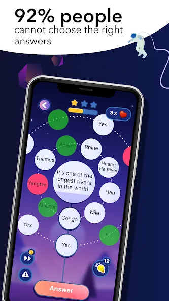 Скачать Erudite: Trivia Game & Quiz бесплатно — Без рекламы и все вопросы открыты — скриншот 1 Скачать Erudite: Trivia Game & Quiz бесплатно — Без рекламы и все вопросы открыты — скриншот 1