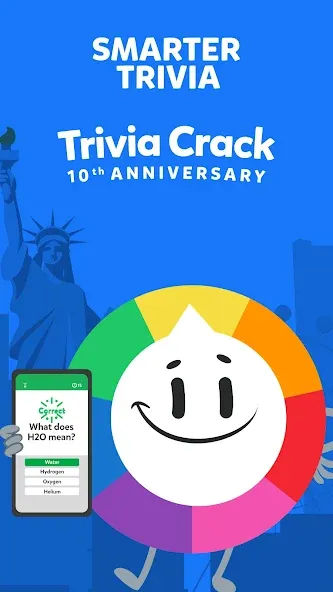 Скачать Trivia Crack мод — Безлимитные подсказки и жизни — скриншот 1