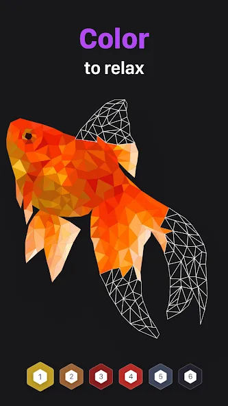 Скачать Polygon - Art Coloring Book бесплатно — Открыты все раскраски и подсказки — скриншот 1 Скачать Polygon - Art Coloring Book бесплатно — Открыты все раскраски и подсказки — скриншот 1