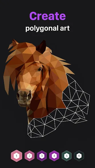 Скачать Polygon - Art Coloring Book бесплатно — Открыты все раскраски и подсказки — скриншот 4 Скачать Polygon - Art Coloring Book бесплатно — Открыты все раскраски и подсказки — скриншот 4
