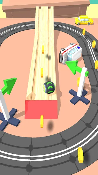 Скачать Toy Going Ball Roll мод — Без рекламы и все уровни открыты — скриншот 2