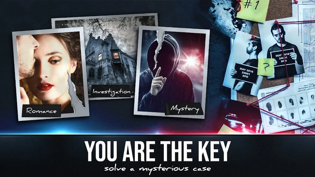 Duskwood - Detective Story взломанный APK — Бесконечные подсказки и энергия — скриншот 3