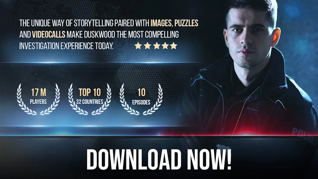 Duskwood - Detective Story взломанный APK — Бесконечные подсказки и энергия — скриншот 5
