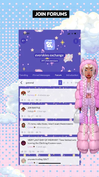 Скачать Everskies: Virtual Dress up последней версии — Безлимитные деньги и одежда разблокирована — скриншот 4