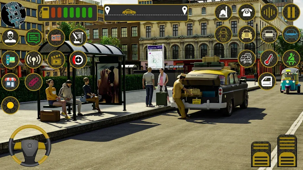 Скачать Indian Taxi Simulator car Game последней версии — Безлимитные деньги и все машины открыты — скриншот 3