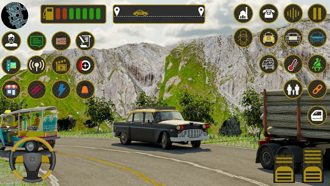 Скачать Indian Taxi Simulator car Game последней версии — Безлимитные деньги и все машины открыты — скриншот 4