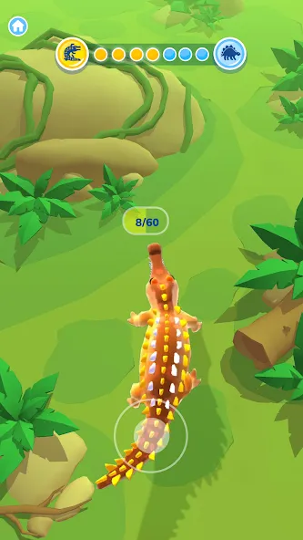Evolution Merge - Eat and Grow — Безлимитные деньги и все существа открыты, скачать мод APK — скриншот 2