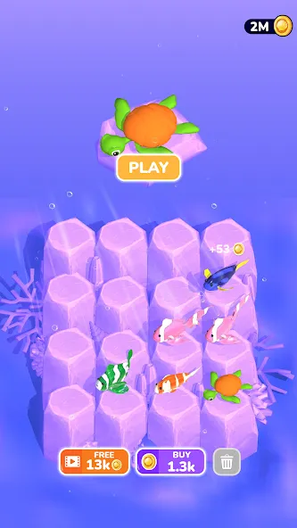 Evolution Merge - Eat and Grow — Безлимитные деньги и все существа открыты, скачать мод APK — скриншот 5