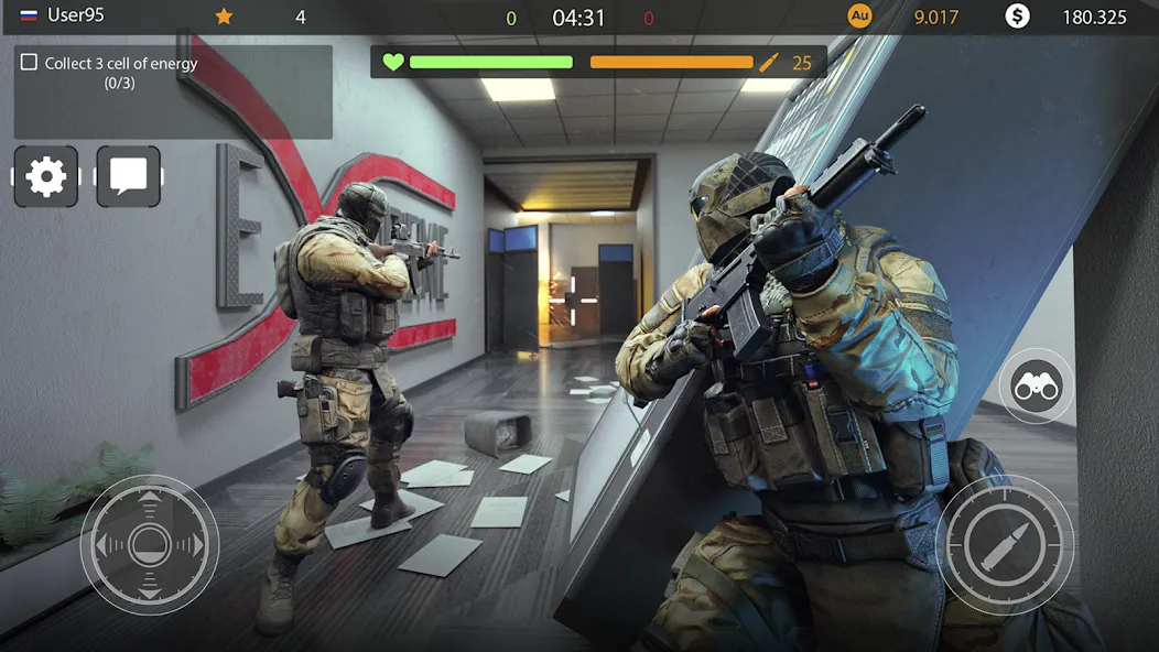 Code of War:Gun Shooting Games мод на Андроид: Безлимитные деньги и патроны — скриншот 1 Code of War:Gun Shooting Games мод на Андроид: Безлимитные деньги и патроны — скриншот 1