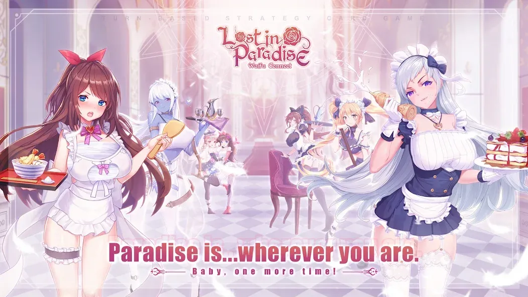 Скачать Lost in Paradise:Waifu Connect на Андроид с модом — Безлимитные ресурсы и алмазы — скриншот 1