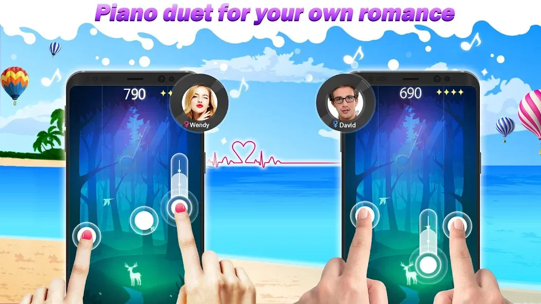 Dream Piano MOD APK: Много алмазов и все песни открыты — скриншот 5 Dream Piano MOD APK: Много алмазов и все песни открыты — скриншот 5