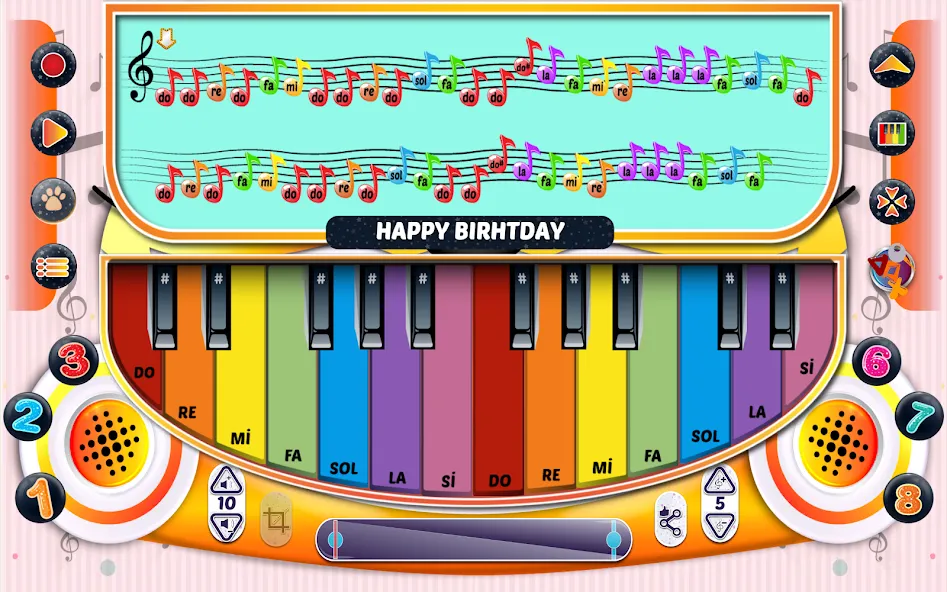 Meow Music - Sound Cat Piano — последняя версия с модом (Без рекламы и все ноты открыты) — скриншот 2 Meow Music - Sound Cat Piano — последняя версия с модом (Без рекламы и все ноты открыты) — скриншот 2