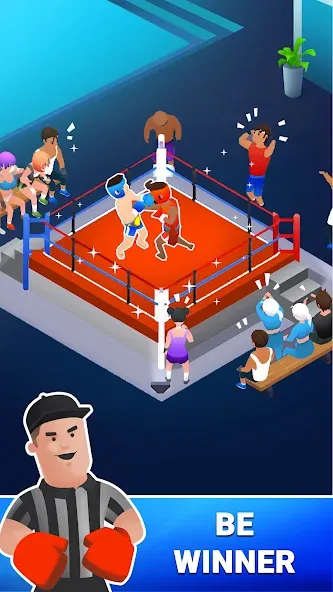 Boxing Gym Tycoon 3D: MMA Club — взломанная версия, Безлимитные деньги и энергия — скриншот 2 Boxing Gym Tycoon 3D: MMA Club — взломанная версия, Безлимитные деньги и энергия — скриншот 2