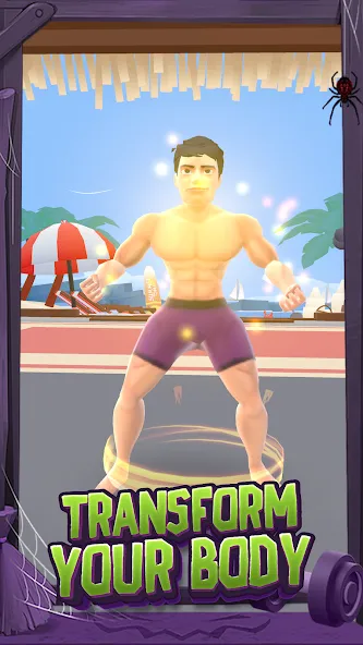 Idle Gym Life: Strong Man взлом на Андроид — Безлимитные деньги и сила — скриншот 3 Idle Gym Life: Strong Man взлом на Андроид — Безлимитные деньги и сила — скриншот 3
