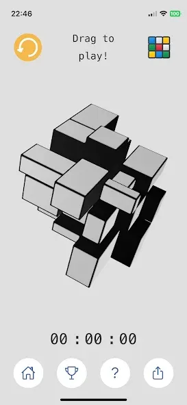 Скачать Rubik Master: Cube Puzzle 3D мод — Подсказки и все кубики открыты — скриншот 4