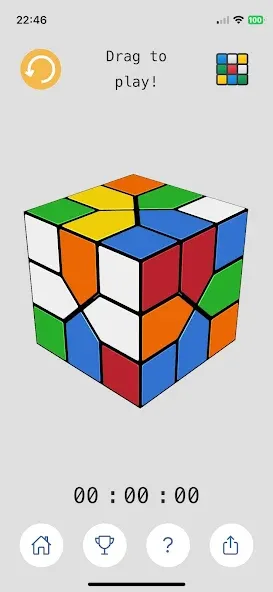 Скачать Rubik Master: Cube Puzzle 3D мод — Подсказки и все кубики открыты — скриншот 5