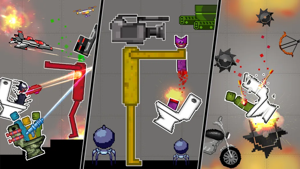 Ragdoll Dismounting Playground — Безлимитные деньги и всё открыто, скачать мод APK — скриншот 1 Ragdoll Dismounting Playground — Безлимитные деньги и всё открыто, скачать мод APK — скриншот 1