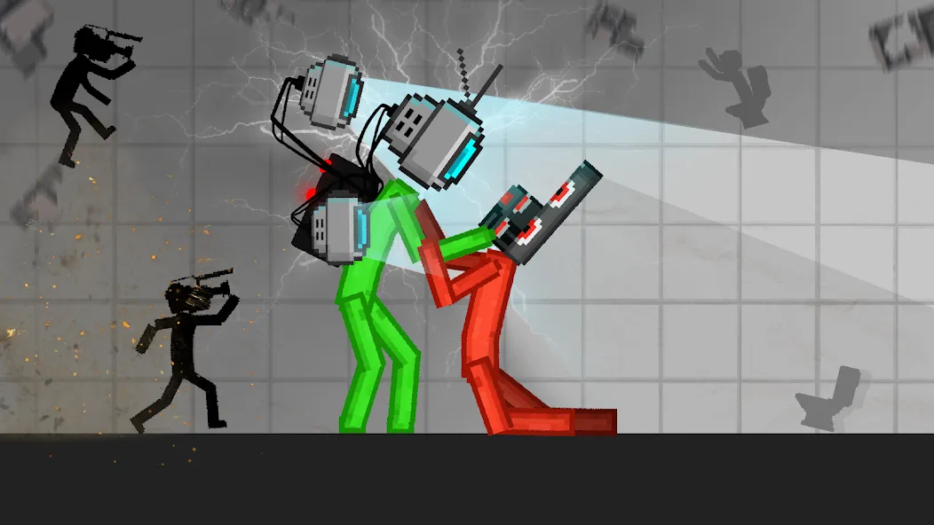 Stickman Playground взлом на Андроид — Безлимитные монеты и разблокированы уровни — скриншот 2 Stickman Playground взлом на Андроид — Безлимитные монеты и разблокированы уровни — скриншот 2