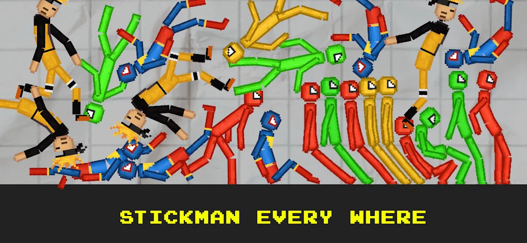 Stickman Playground взлом на Андроид — Безлимитные монеты и разблокированы уровни — скриншот 5 Stickman Playground взлом на Андроид — Безлимитные монеты и разблокированы уровни — скриншот 5