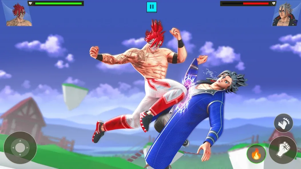 Скачать Anime Fighting Game на Андроид с модом — Безлимитные монеты и разблокированы герои — скриншот 1 Скачать Anime Fighting Game на Андроид с модом — Безлимитные монеты и разблокированы герои — скриншот 1