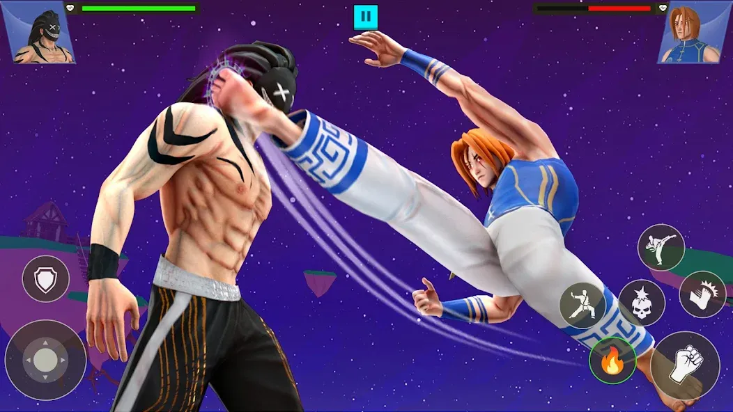 Скачать Anime Fighting Game на Андроид с модом — Безлимитные монеты и разблокированы герои — скриншот 2 Скачать Anime Fighting Game на Андроид с модом — Безлимитные монеты и разблокированы герои — скриншот 2