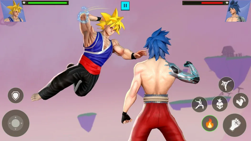 Скачать Anime Fighting Game на Андроид с модом — Безлимитные монеты и разблокированы герои — скриншот 3 Скачать Anime Fighting Game на Андроид с модом — Безлимитные монеты и разблокированы герои — скриншот 3