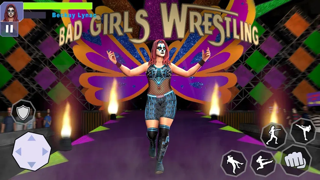 Bad Girls Wrestling Game мод на Андроид: Безлимитные деньги и все персонажи открыты — скриншот 5 Bad Girls Wrestling Game мод на Андроид: Безлимитные деньги и все персонажи открыты — скриншот 5