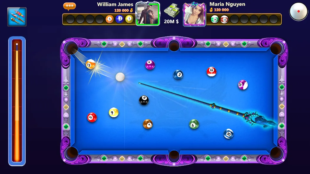 Скачать взлом 8 Ball Offline - Billiard Pool — Без рекламы и бесконечные монеты — скриншот 2 Скачать взлом 8 Ball Offline - Billiard Pool — Без рекламы и бесконечные монеты — скриншот 2
