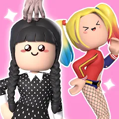 Скачать Famous Fashion - Dress Up Game мод — Безлимитные деньги и всё открыто