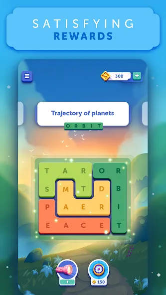Word Lanes: Relaxing Puzzles взломанный APK — Без рекламы и подсказки доступны — скриншот 3 Word Lanes: Relaxing Puzzles взломанный APK — Без рекламы и подсказки доступны — скриншот 3