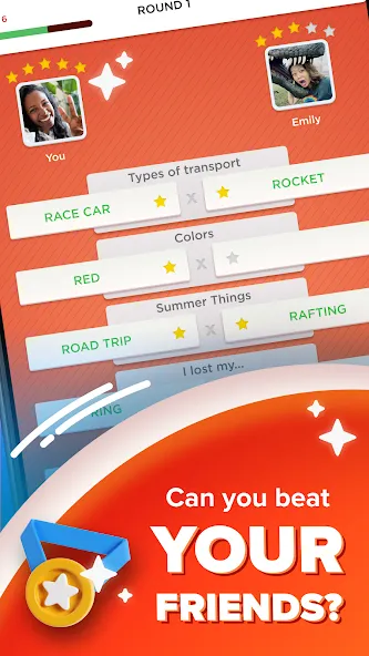 Stop - Categories Word Game MOD APK: Без рекламы и бесконечные подсказки — скриншот 4